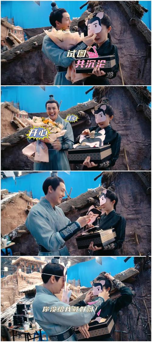 《斛珠夫人》杀青大吉！陈伟霆杨幂带面具自拍萌态百出，网友 “方猪”这个称呼也太可爱了吧